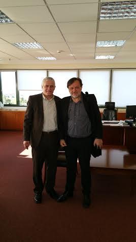 Φλώρινα: Συνάντηση βουλευτή ΣΥΡΙΖΑ Φλώρινας με Υπουργό Περιβάλλοντος Γ. Τσιρώνη