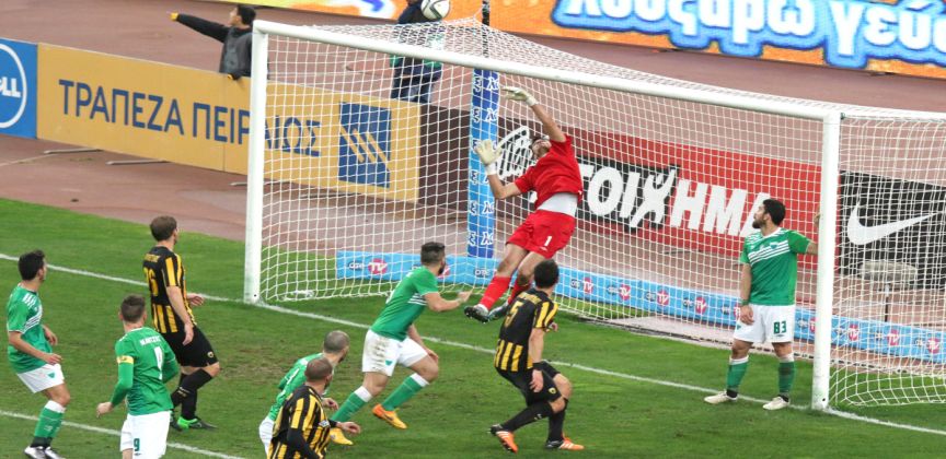 Η ΑΕΚ πέρασε εύκολα στα προημιτελικά με 2-0 επί του Λεβαδειακού (vid)