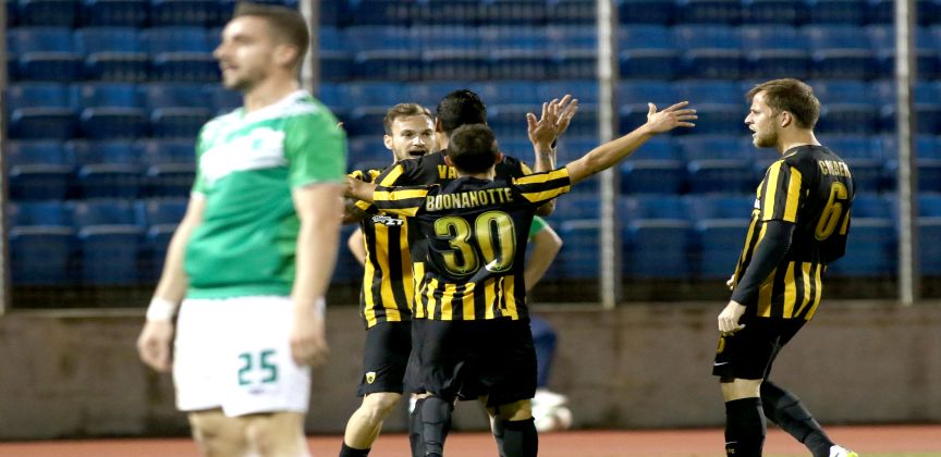 Η ΑΕΚ με Βάργκας πέρασε 1-0 από την Λιβαδειά