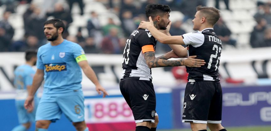 Ανεβαίνει ο ΠΑΟΚ, 3-1 τον ΠΑΣ Γιάννενα στην Τούμπα