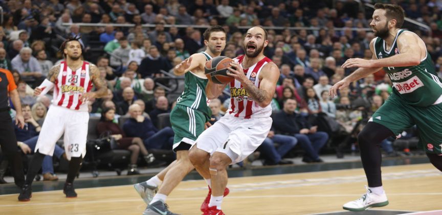 Τραγικός ο Ολυμπιακός που έχασε 75-55 στο Κάουνας από την Ζαλγκίρις