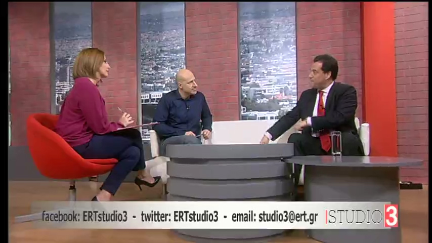 Στην εκπομπή  studio-3 της ΕΡΤ-1 ο Αδ. Γεωργιάδης (vid)