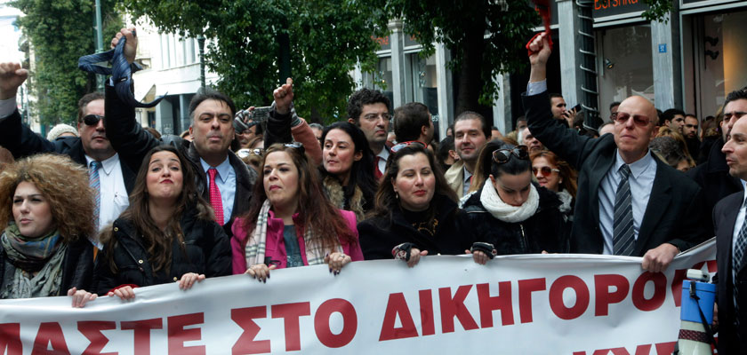ΔΣΑ: Aπόφαση για παράταση της αποχής των Δικηγόρων της Αθήνας, έως και την Τετάρτη 16 Μαρτίου 2016