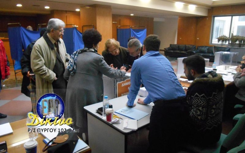 ΕΡΤ ΠΥΡΓΟΥ:Αποτελέσματα εκλογών Ν.Δ. στην Ηλεία