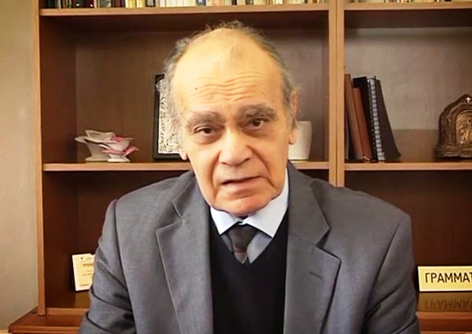 Ο Γ. Ρωμανιάς στον Πύργο