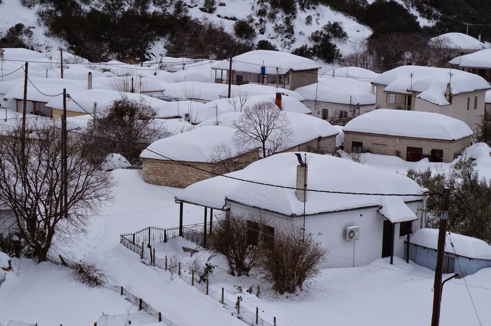 Παγωνιά σήμερα στη Μαγνησία-Κλειστά ορισμένα σχολεία