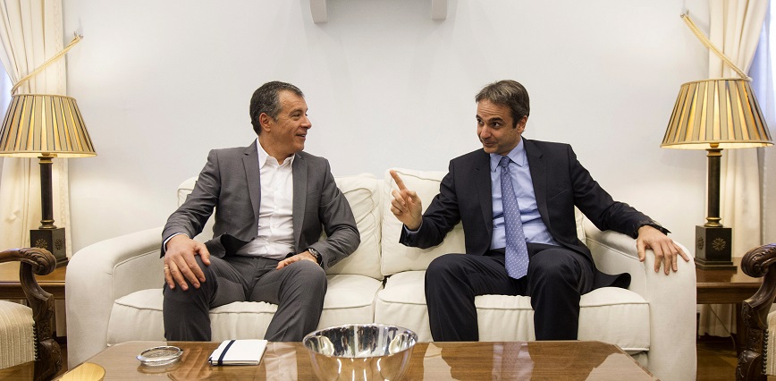 Συνάντηση Κυρ. Μητσοτάκη – Στ. Θεοδωράκη: Αναγκαίες οι μεταρρυθμίσεις και η ανάπτυξη (vid)