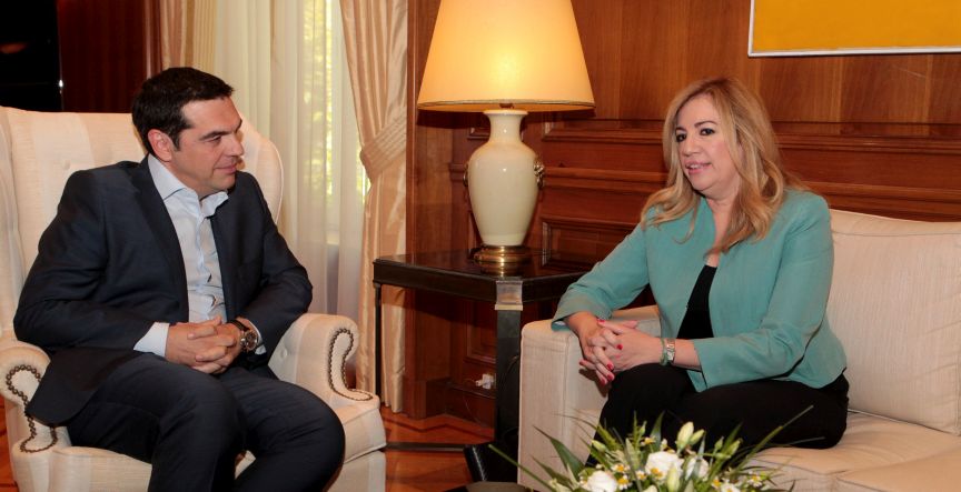 Την ερχόμενη Τρίτη η συνάντηση Α. Τσίπρα – Φ. Γεννηματά για το προσφυγικό