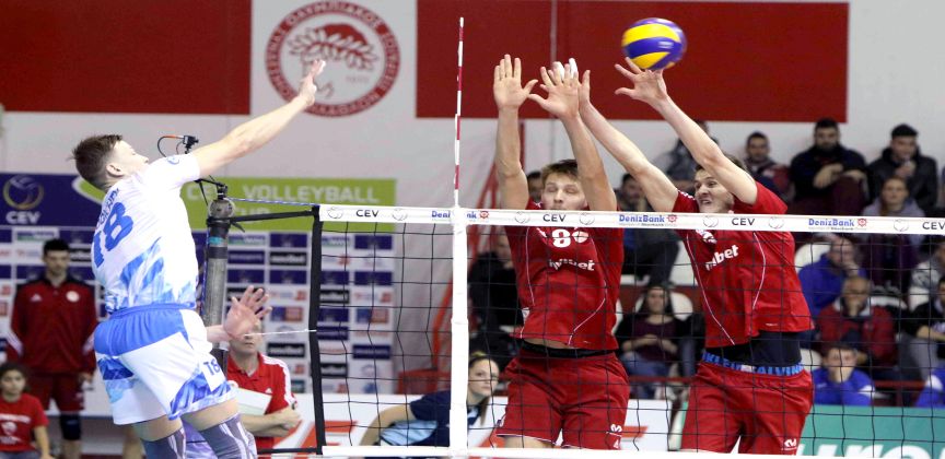 Εκτός ημιτελικών του CEV Cup ο Ολυμπιακός