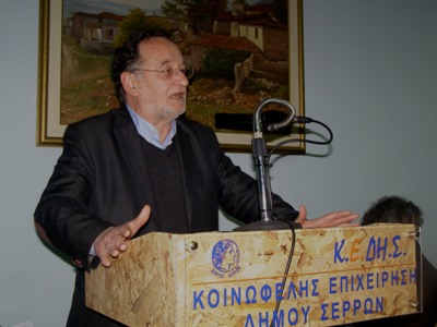 Σέρρες: Παν.Λαφαζάνης: «Προσκλητήριο ενότητας ενάντια στο μνημόνιο»