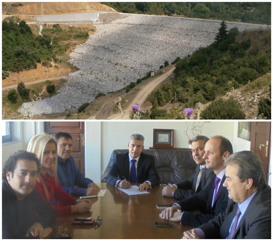 Μαγνησία: Τη σύμβαση κατασκευής του Φράγμα στο Μαυρομάτι υπέγραψε σήμερα ο περιφερειάρχης Θεσσαλίας