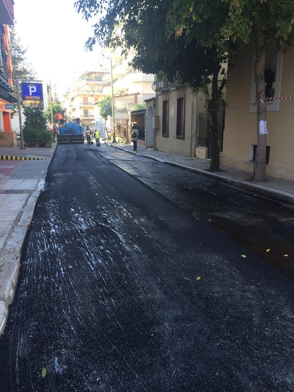 Βόλος: Ασφαλτοστρώνονται χωματόδρομοι σε Καραγάτς και Νέα Δημητριάδα