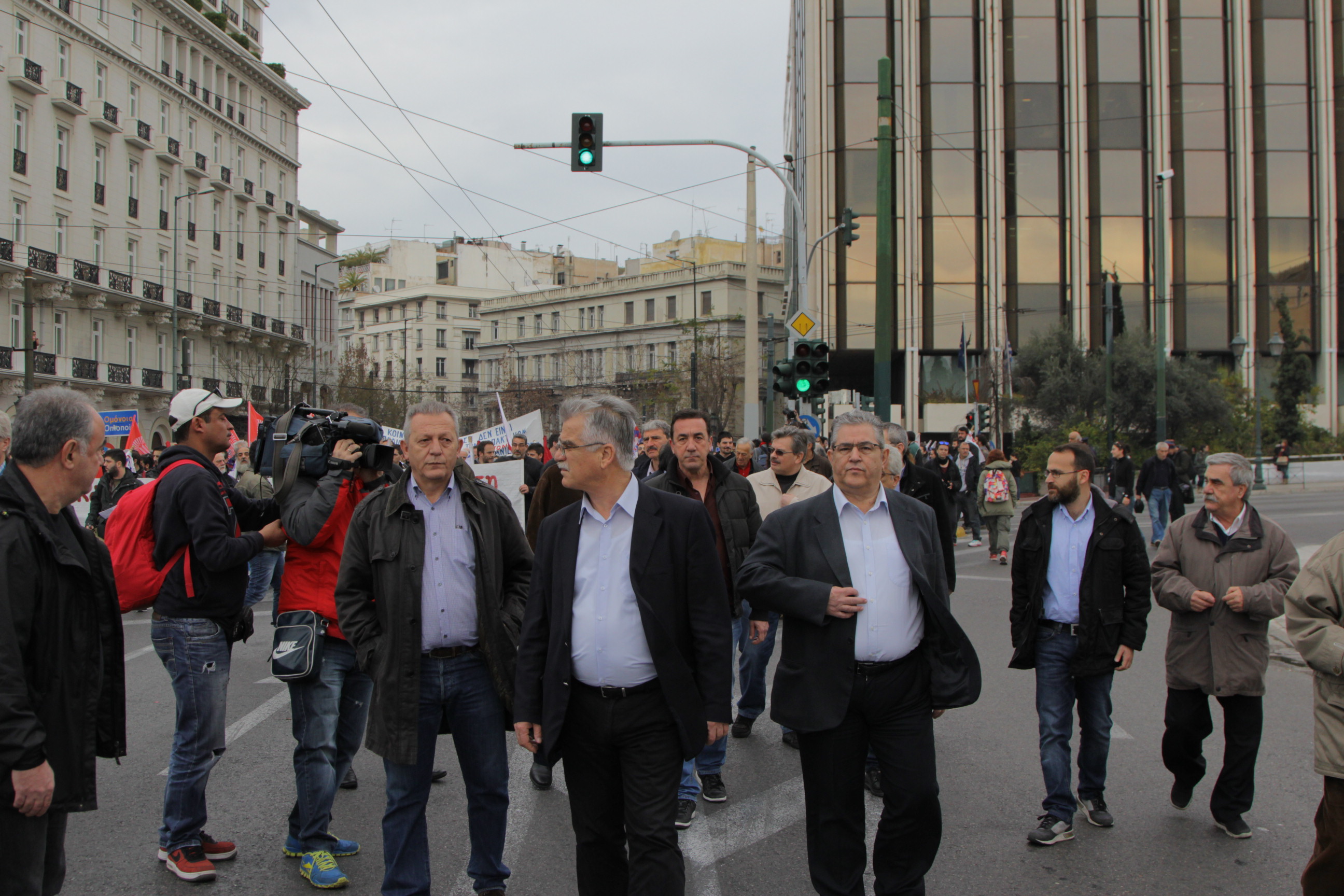 Το μήνυμα του Δ.Κουτσούμπα στην απεργιακή συγκέντρωση του ΠΑΜΕ