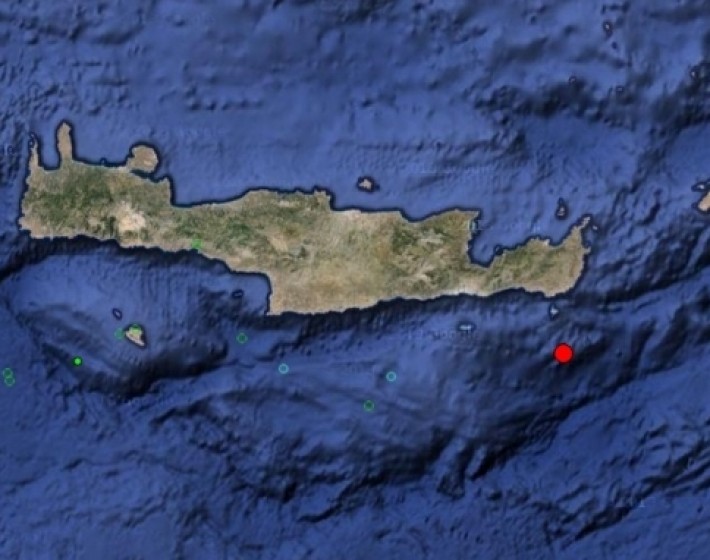 Χανιά: 3,3 Ρίχτερ τα ξημερώματα στην Ιεράπετρα