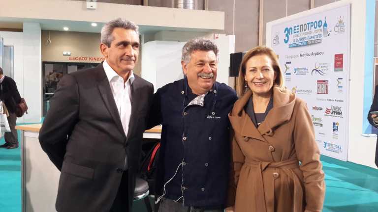 Χανιά: Επιτυχημένη προβολή των ποιοτικών Κρητικών προϊόντων και της Κρητικής Διατροφής στην «ΕΞΠΟΤΡΟΦ 2016»