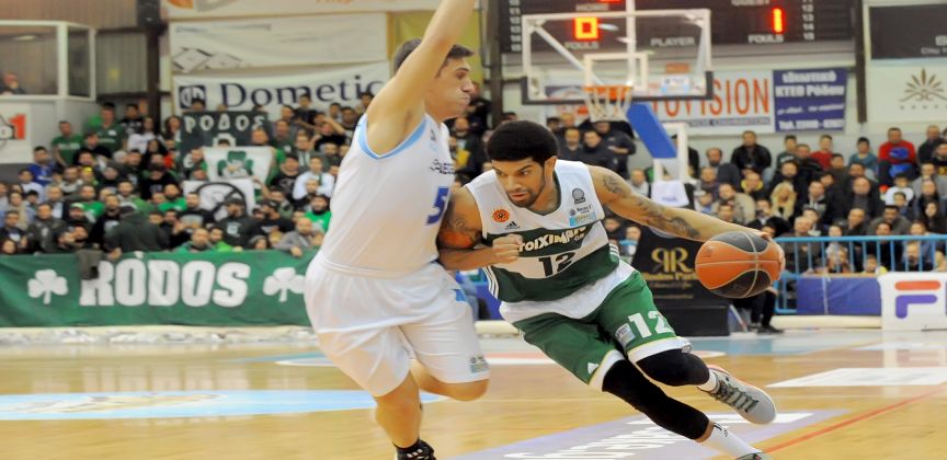 Ο Παναθηναϊκός έφυγε με τη νίκη 77-64 από την Ρόδο