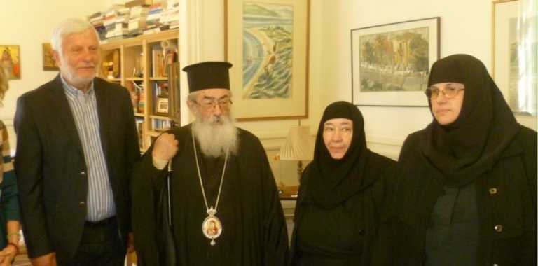 Τρίπολη: Συνάντηση Τατούλη με Αρχιεπίσκοπο Σινά