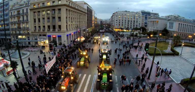 Στην Αθήνα οι αγρότες – Καλούν σε συλλαλητήριο το Σάββατο 7 Μάη, στις 6 μμ, στην Ομόνοια