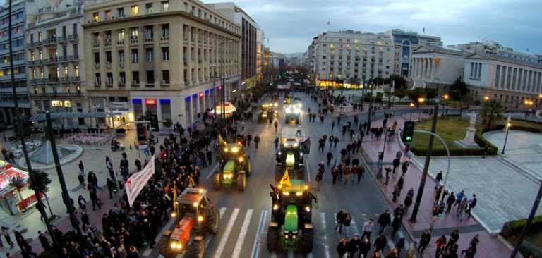 Ο αγροτικός κόσμος στην Αθήνα (φωτορεπορτάζ & βίντεο)