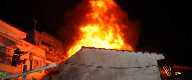 Χανιά: Μεγάλες ζημιές από πυρκαγιά σε σπίτι στον Μπαλί Ρεθύμνου