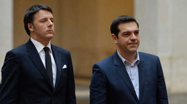 Ρέντσι: Θα κάνω ό,τι μπορώ για να βοηθήσω τον Τσίπρα