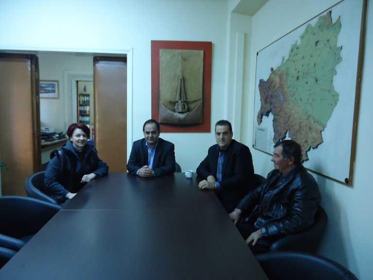 Τον Αντιπεριφερειάρχη Καρδίτσας επισκέφθηκε το προεδρείο της Ένωσης Δημοτικών και Τοπικών Κοινοτήτων