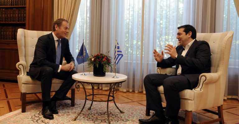 Συνάντηση Αλ. Τσίπρα – Ντ. Τουσκ