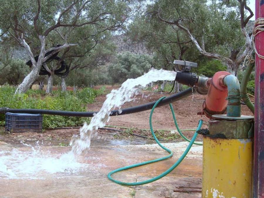 Χανιά: Μείωση του προστίμου για την εκπρόθεσμη υποβολή αιτήσεων για χορήγηση άδειας χρήσης ύδατος