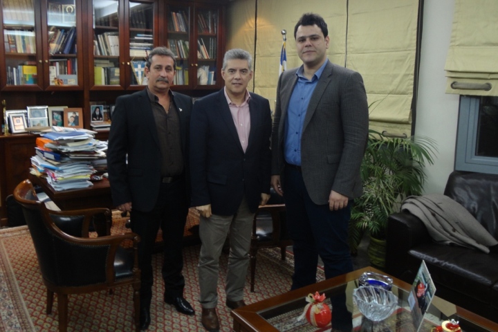Λάρισα : Συνάντηση περιφερειάρχη Θεσσαλίας με συλλόγους Ποντίων Λάρισας