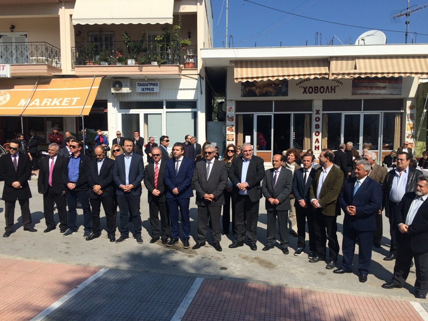 Λάρισα : Τίμησαν  τη μνήμη του Μαρίνου  Αντύπα