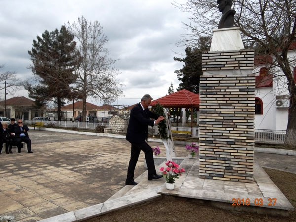 Καρδίτσα: Ο Δήμος Σοφάδων τίμησε τη μνήμη του αγρότη – αγωνιστή Χρήστου Σάλτα
