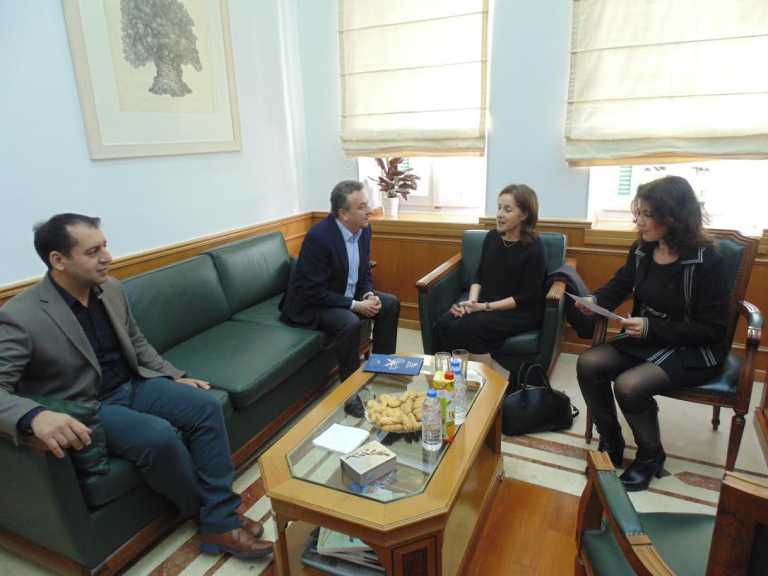 Χανιά: Συνάντηση Περιφερειάρχη με την Ισραηλινή Πρέσβη