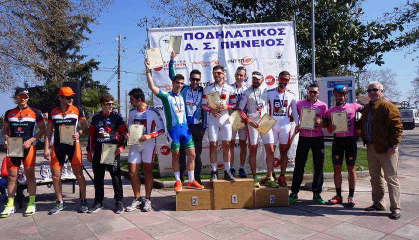 Λάρισα: 1ος αγώνας χρονομέτρησης ζευγών με συμμετοχή 82 ποδηλατών