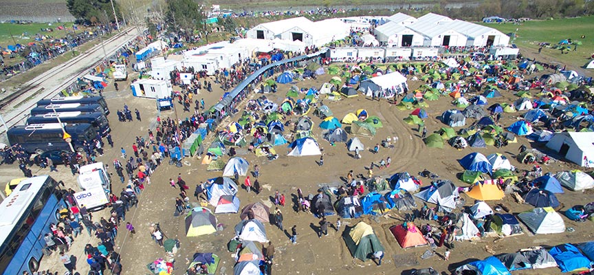 Καβάλα: Διαμόρφωση οικοπέδου για πρόσφυγες