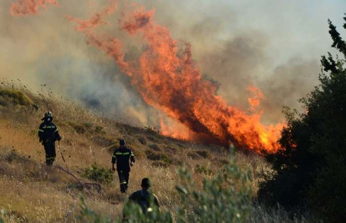 Μαγνησία: Δύο άτομα προσήχθησαν για την πυρκαγιά στην Τσαγκαράδα