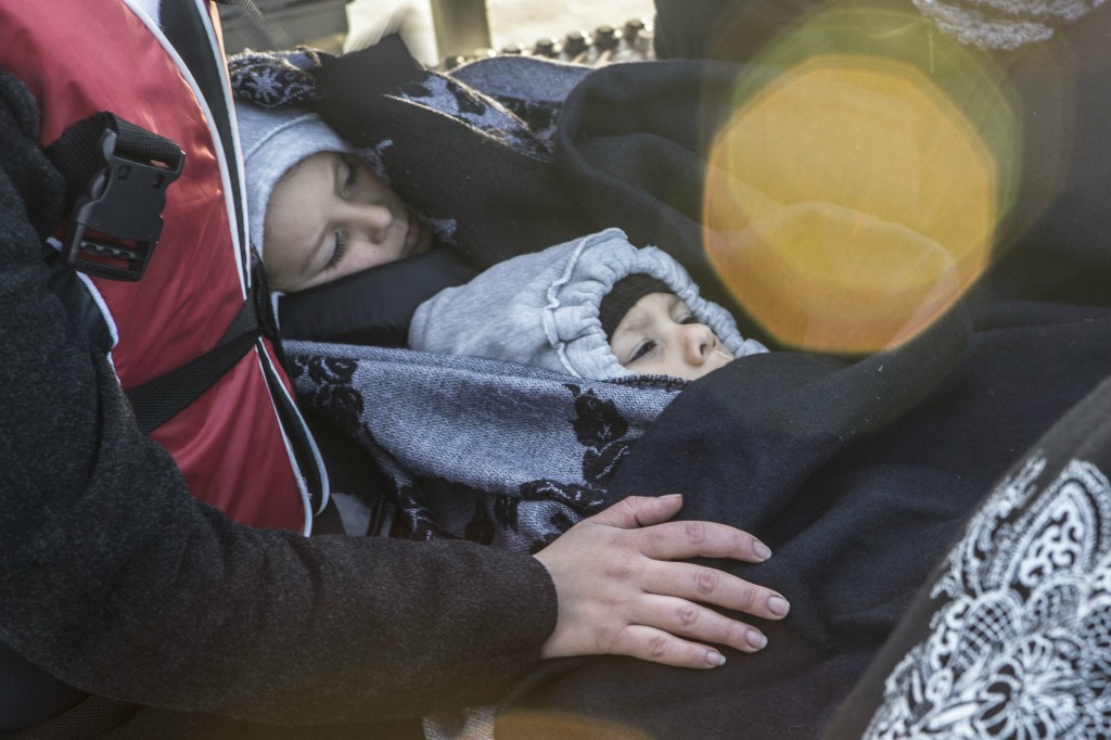 Νοέμβριος 2015. Επιχείρηση διάσωσης στη Λέσβο (φωτο Άννας Παντελιά)