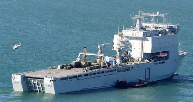 Χανιά: Βρετανικό πλοίο στην Κρήτη για τους πρόσφυγες