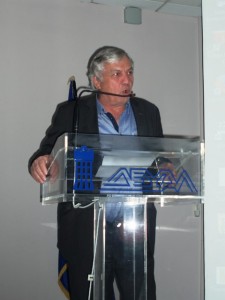 Ο αντιπρόεδρος της ΔΕΥΑΛ Θεοδ. Καφφές