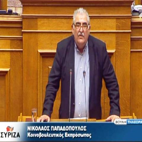 Λάρισα: Σε Φάρσαλα και Μικρό Ευύδριο ο βουλευτής του ΣΥΡΙΖΑ Ν. Παπαδόπουλος