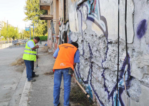 ΠΡΟΣΦΥΓΙΚΑ ΛΕΩΦΟΡΟΥ ΑΛΕΞΑΝΔΡΑΣ ΜΑΖΕΜΑ ΣΚΟΥΠΙΔΙΩΝ ΑΠΟ ΣΥΝΕΡΓΕΙΑ ΤΟΥ ΔΗΜΟΥ  ΔΗΜΟΤΙΚΟΙ ΥΠΑΛΛΗΛΟΙ ΣΤΗΝ ΚΑΘΑΡΙΟΤΗΤΑ