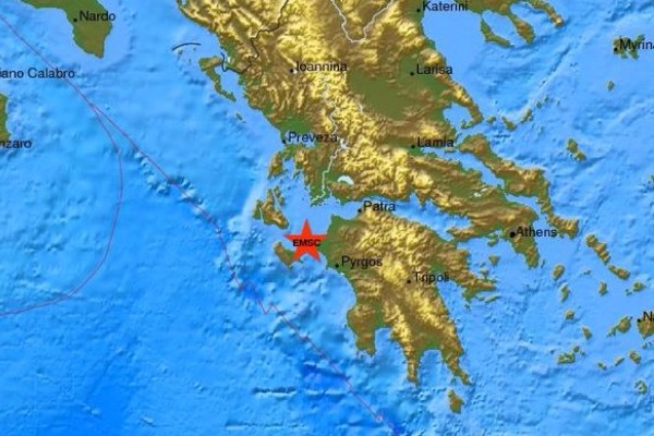 Ζάκυνθος: Σεισμική δόνηση 5,2 βαθμών της κλίμακας Ρίχτερ