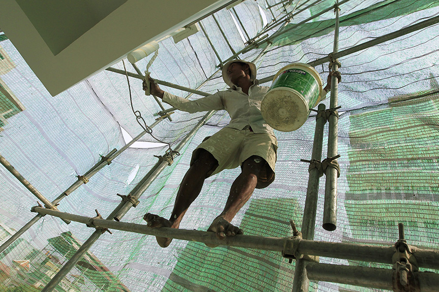 Cambodian constructions are growing