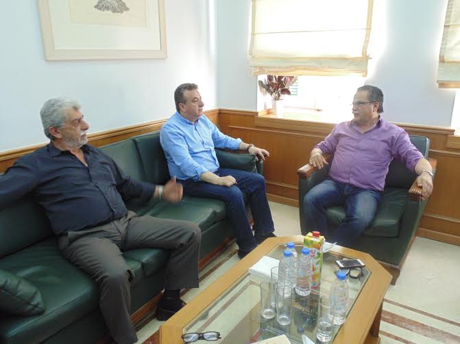 Χανιά: Τα αναπτυξιακά έργα-υποδομές συζητήθηκαν σε συνάντηση του Περιφερειάρχη Κρήτης με το δήμαρχο Πλατανιά
