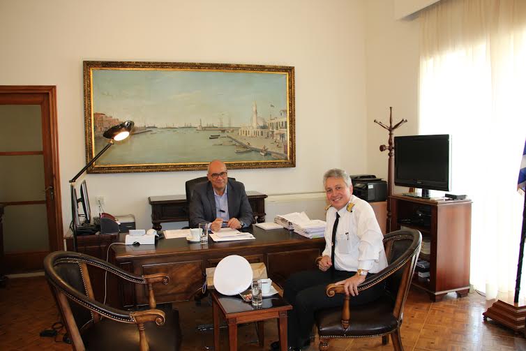 Χανιά: Συνάντηση Δημάρχου με τον νέο Διοικητή του ΚΕΝΑΠ
