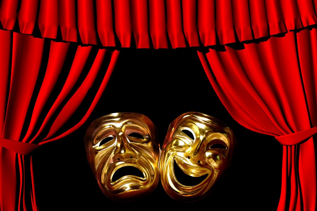 THEATER MASKS 1