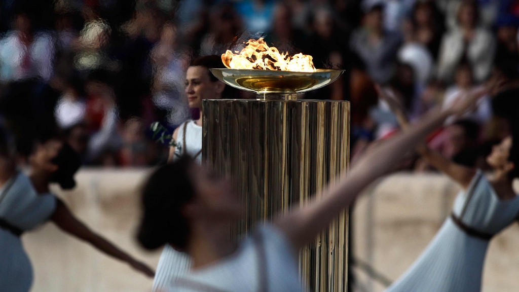 Η ολυμπιακή φλόγα στην Φλώρινα