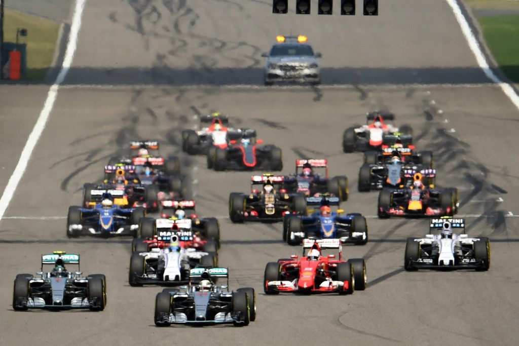 formula chinese-grand-prix-start