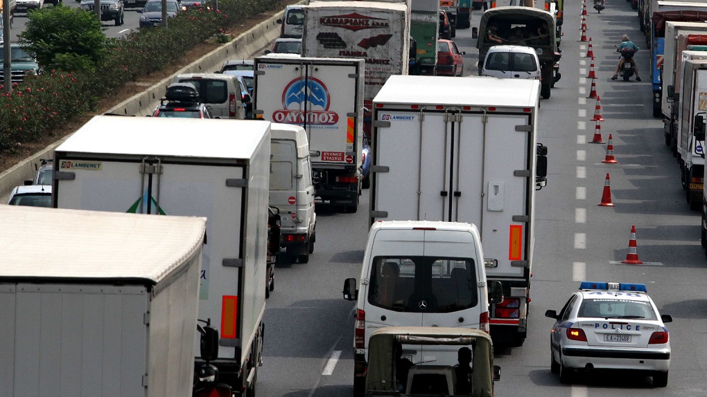 Σέρρες: Συγκέντρωση διαμαρτυρίας ιδιοκτητών φορτηγών