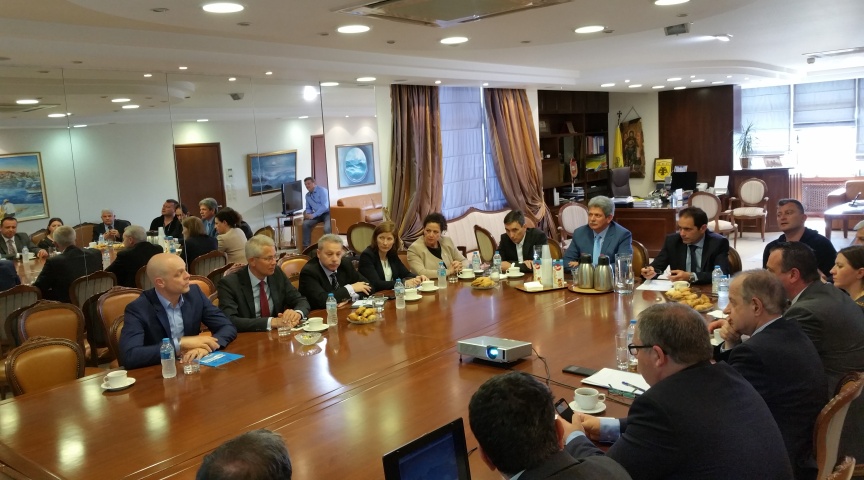 Καβάλα: Συνάντηση εργασίας του Περιφερειάρχη με τη Fraport