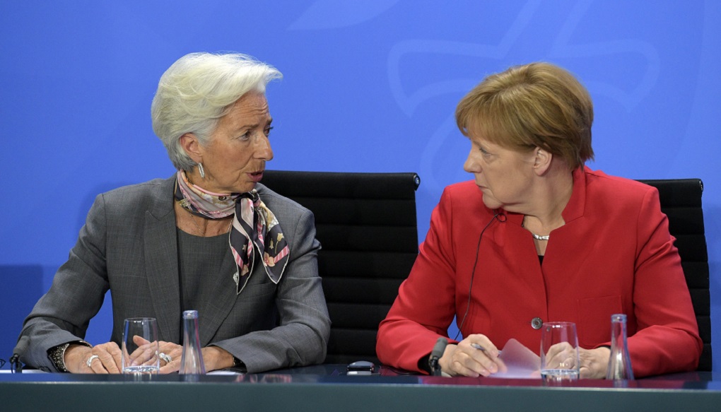 Μέρκελ-Λαγκάρντ συμφώνησαν στην παραμονή του ΔΝΤ στην Ελλάδα